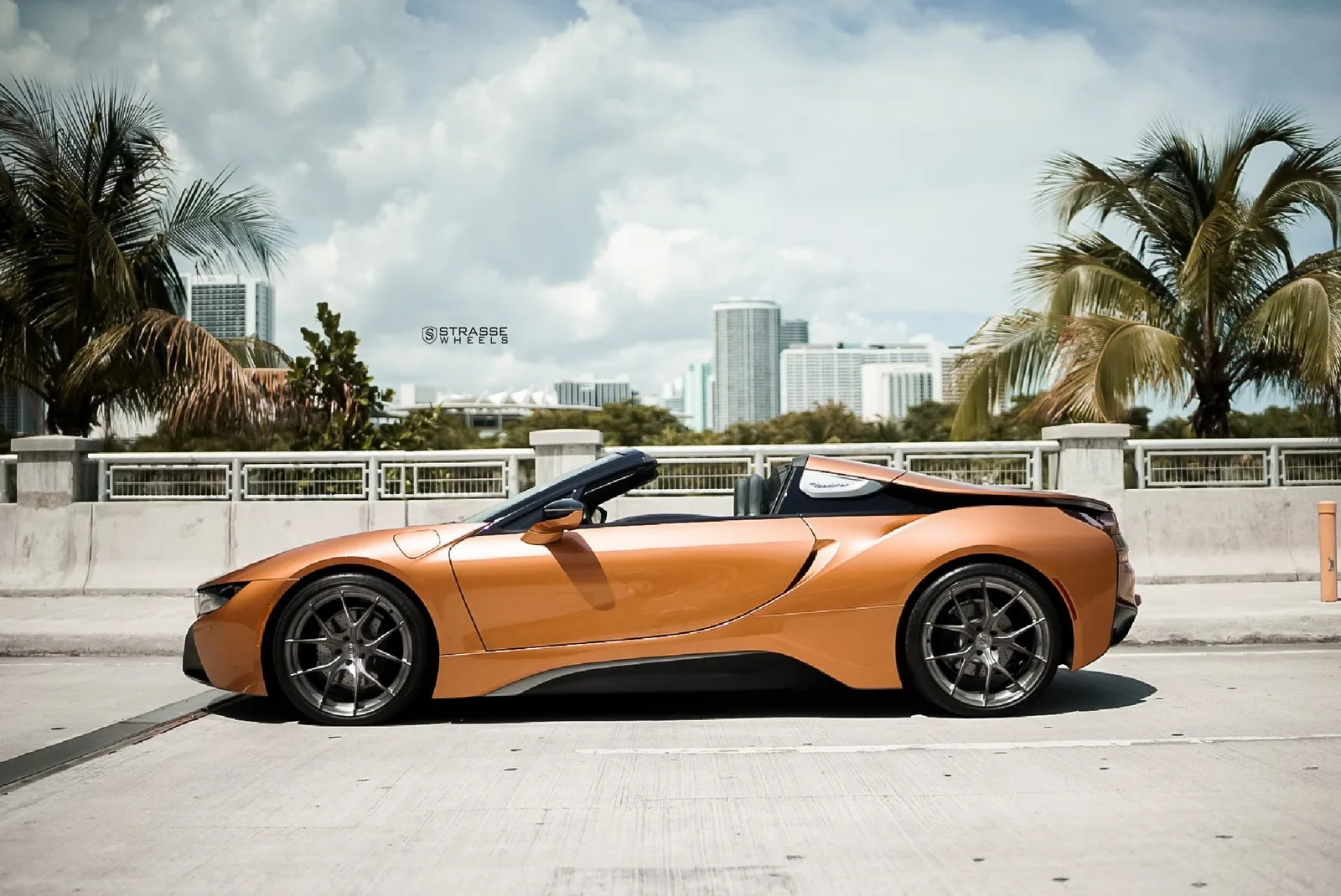 Strasse SM5R Deep Concave Monoblock on BMW i8 I12.2, photo 6