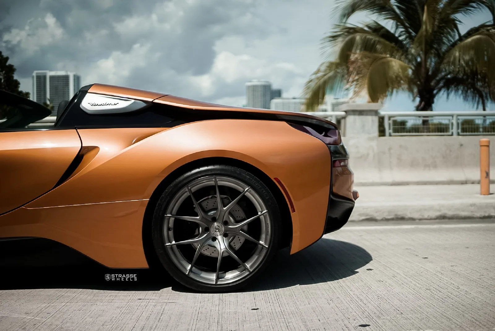 Strasse SM5R Deep Concave Monoblock on BMW i8 I12.2, photo 11