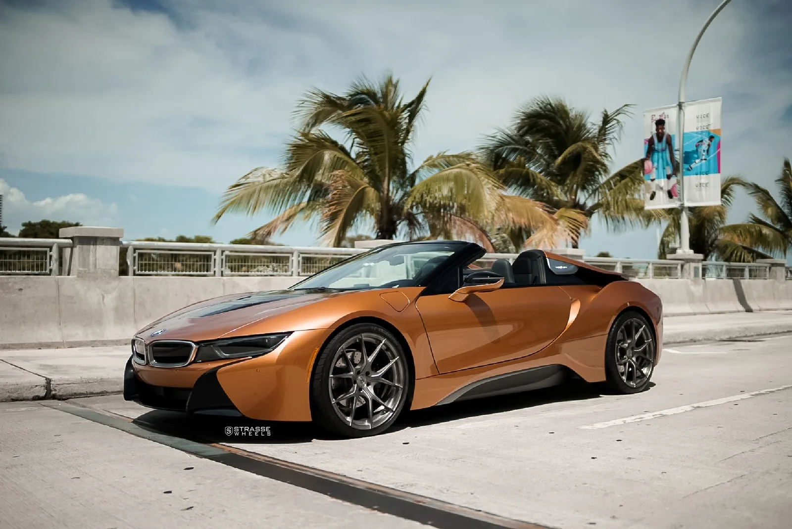 Strasse SM5R Deep Concave Monoblock on BMW i8 I12.2, photo 3