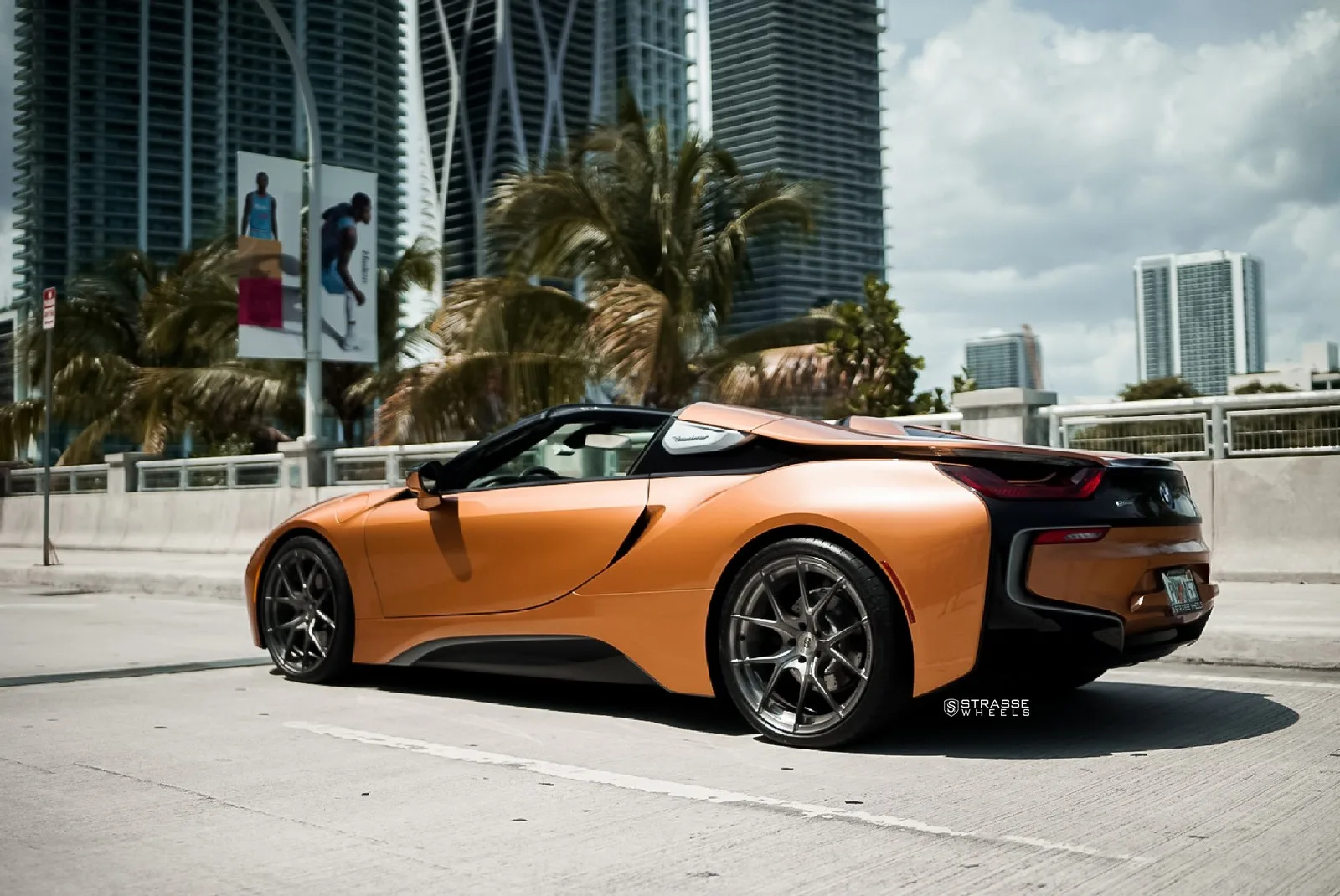 Strasse SM5R Deep Concave Monoblock on BMW i8 I12.2, photo 7