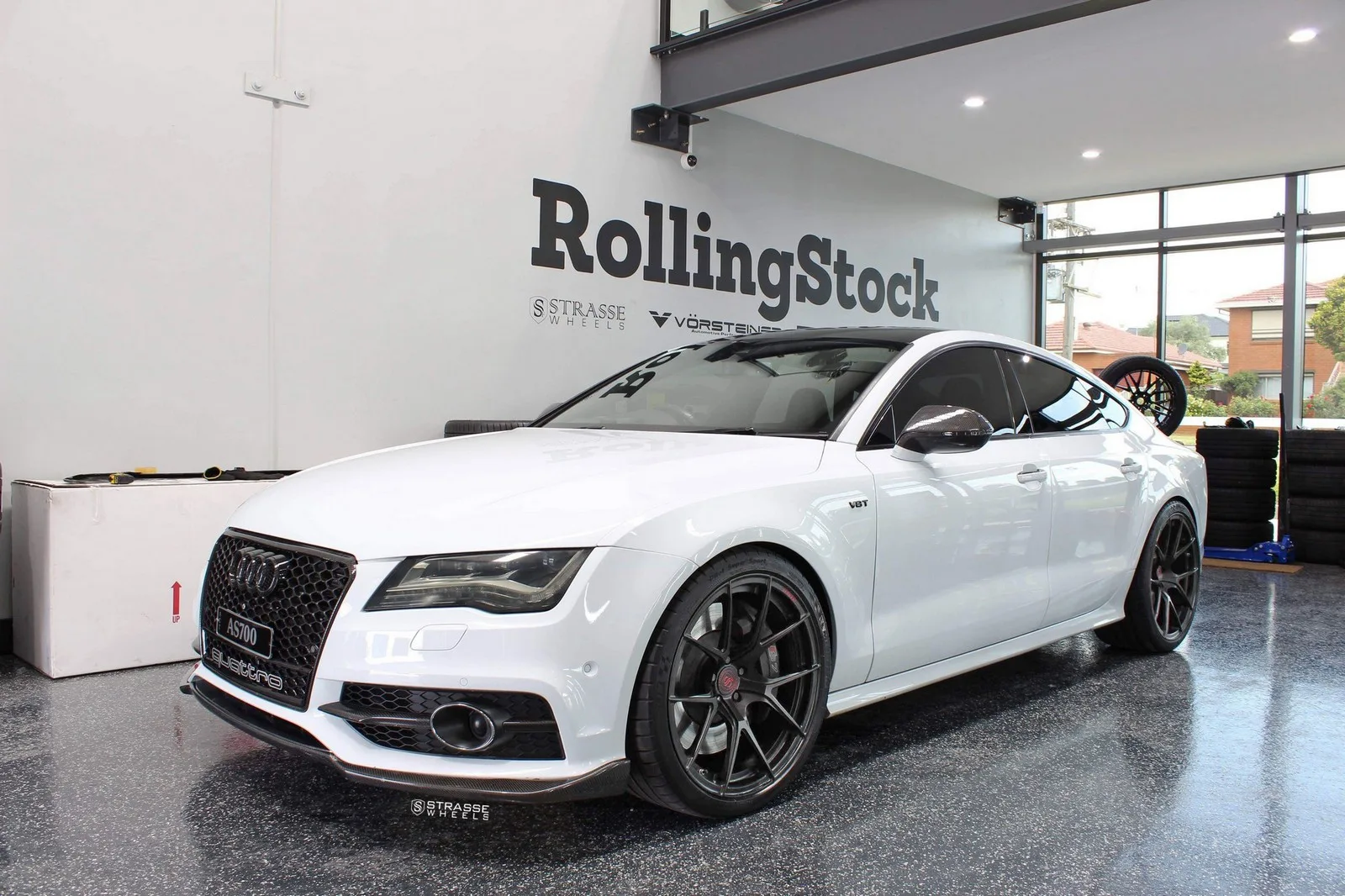 Strasse SM5R Deep Concave Monoblock on Audi S7 4G.2
