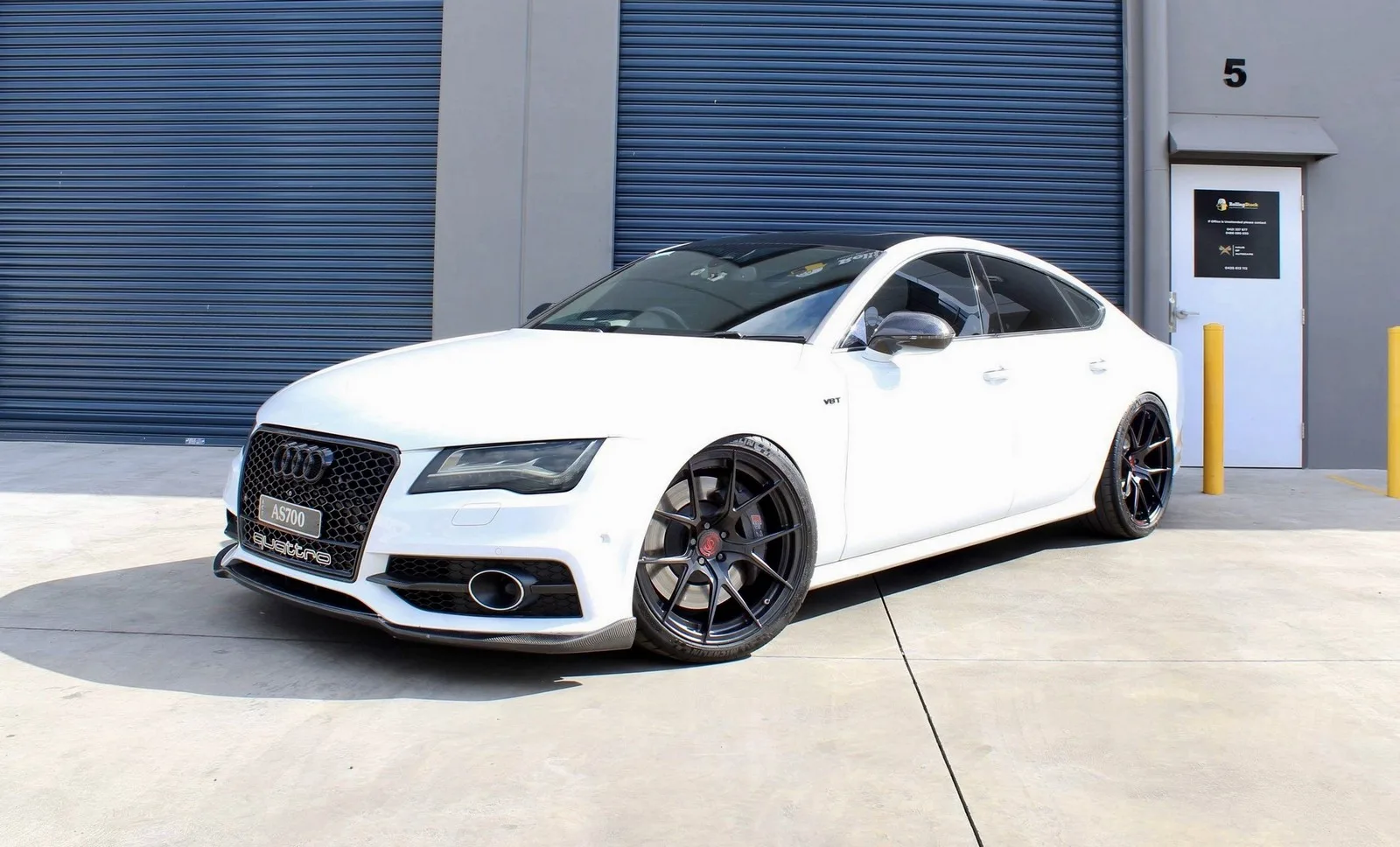 Strasse SM5R Deep Concave Monoblock on Audi S7 4G.2, photo 9