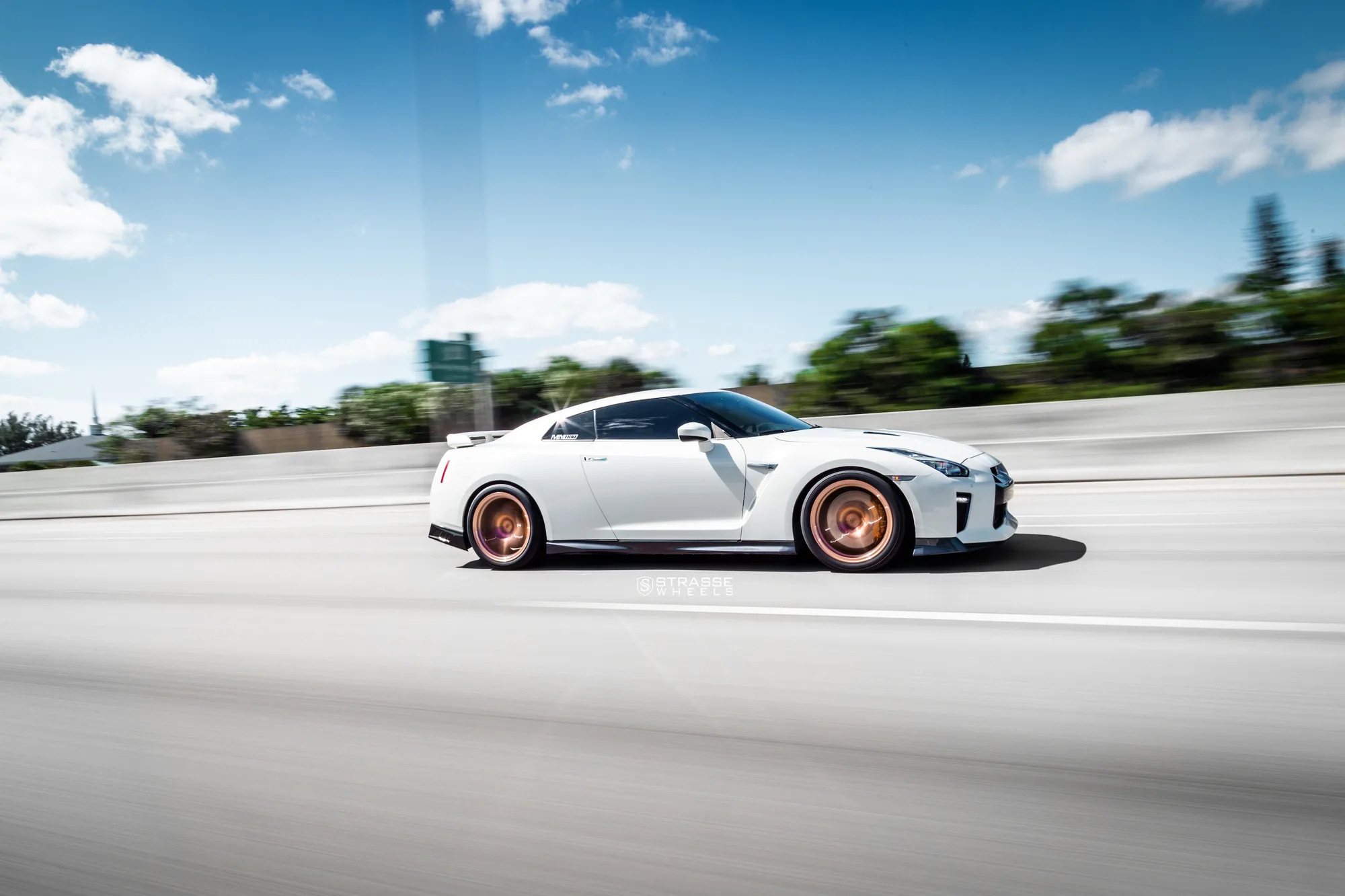 Strasse SM5R Deep Concave Monoblock on Nissan GT-R R35.2, photo 5