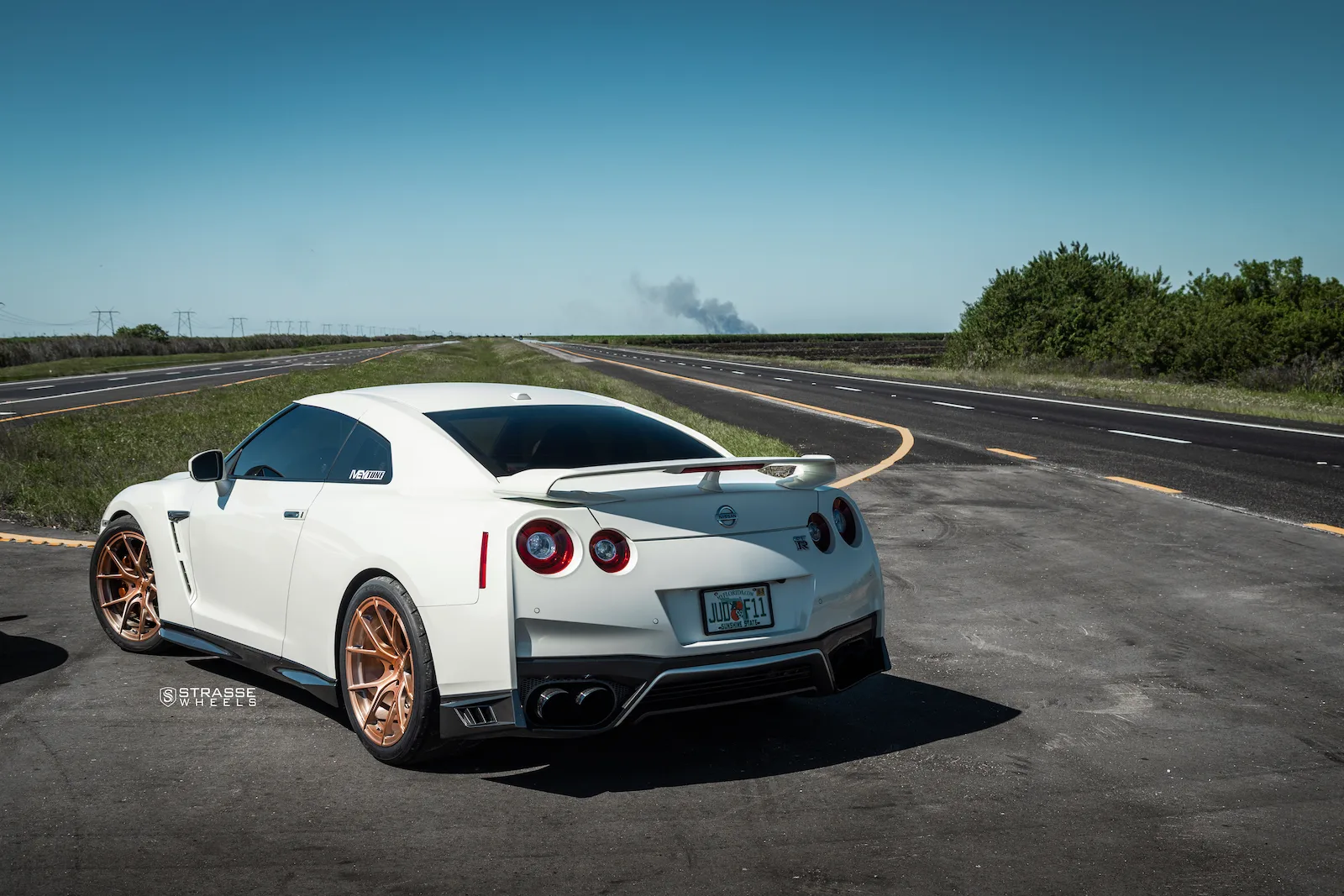 Strasse SM5R Deep Concave Monoblock on Nissan GT-R R35.2, photo 6