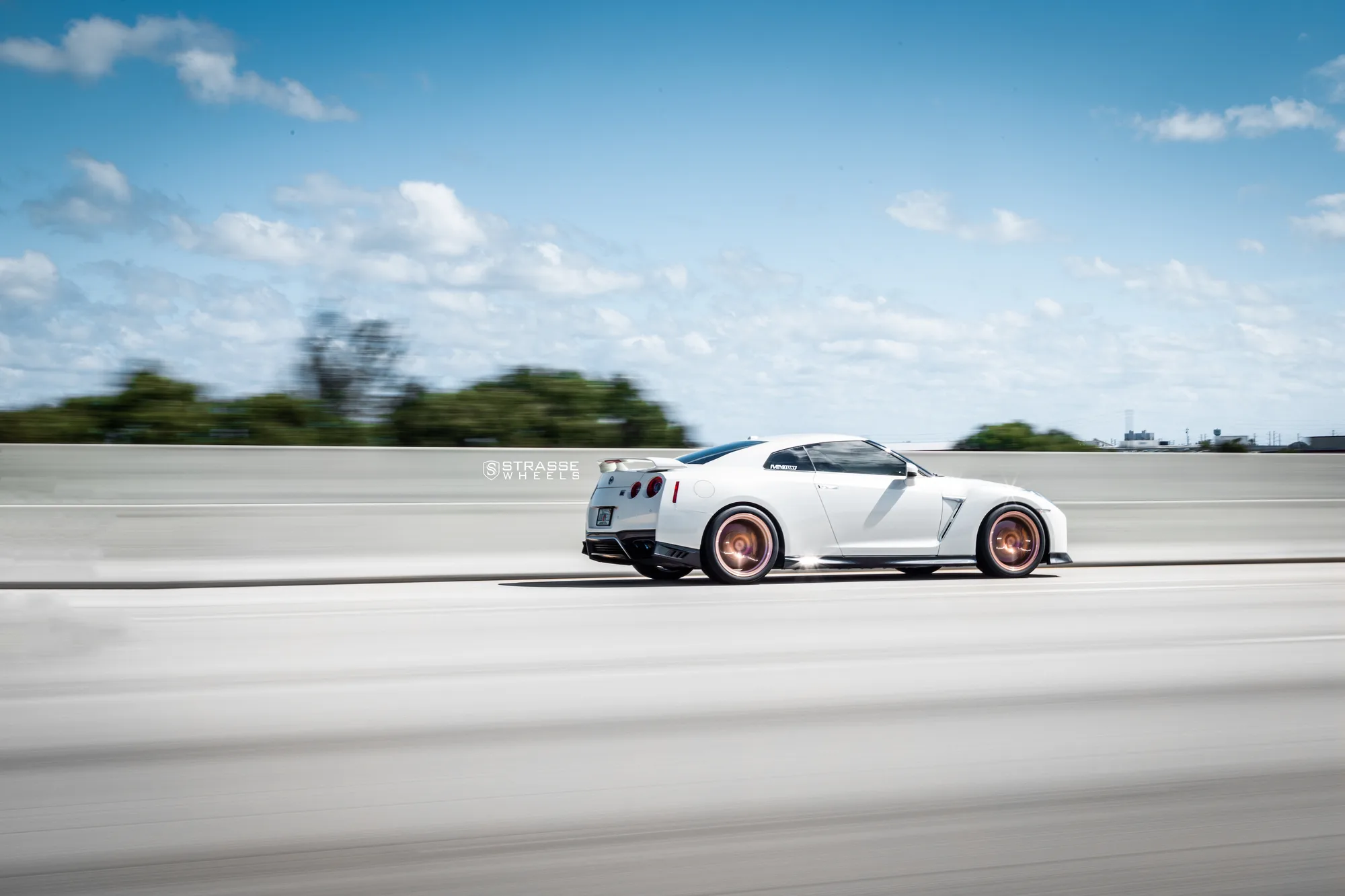 Strasse SM5R Deep Concave Monoblock on Nissan GT-R R35.2, photo 10