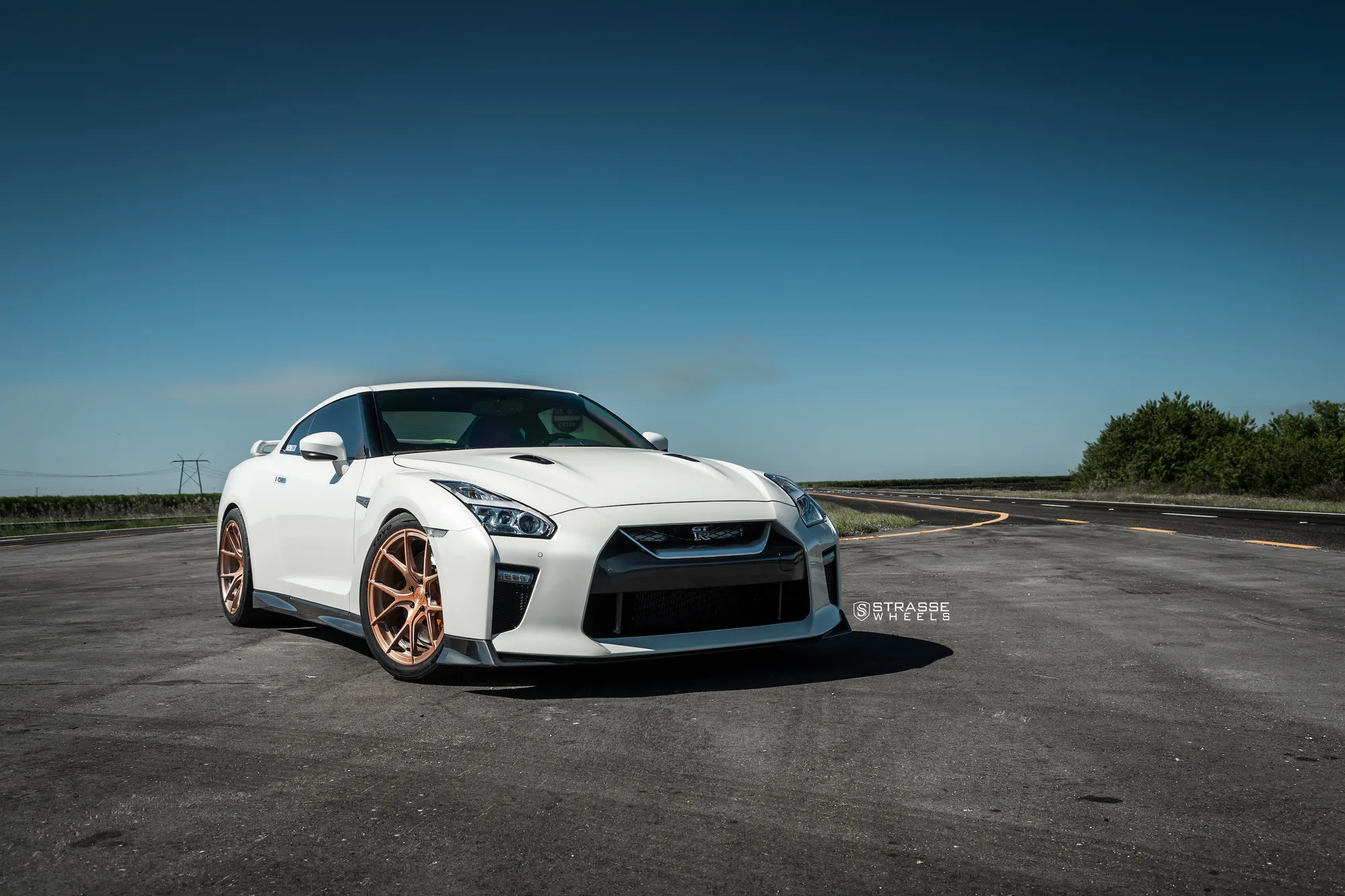 Strasse SM5R Deep Concave Monoblock on Nissan GT-R R35.2, photo 4
