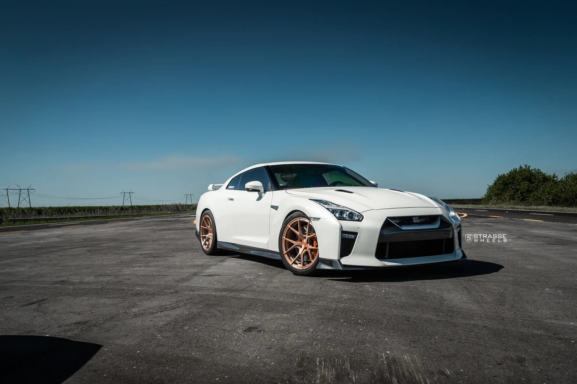 Strasse SM5R Deep Concave Monoblock on Nissan GT-R R35.2, photo 3