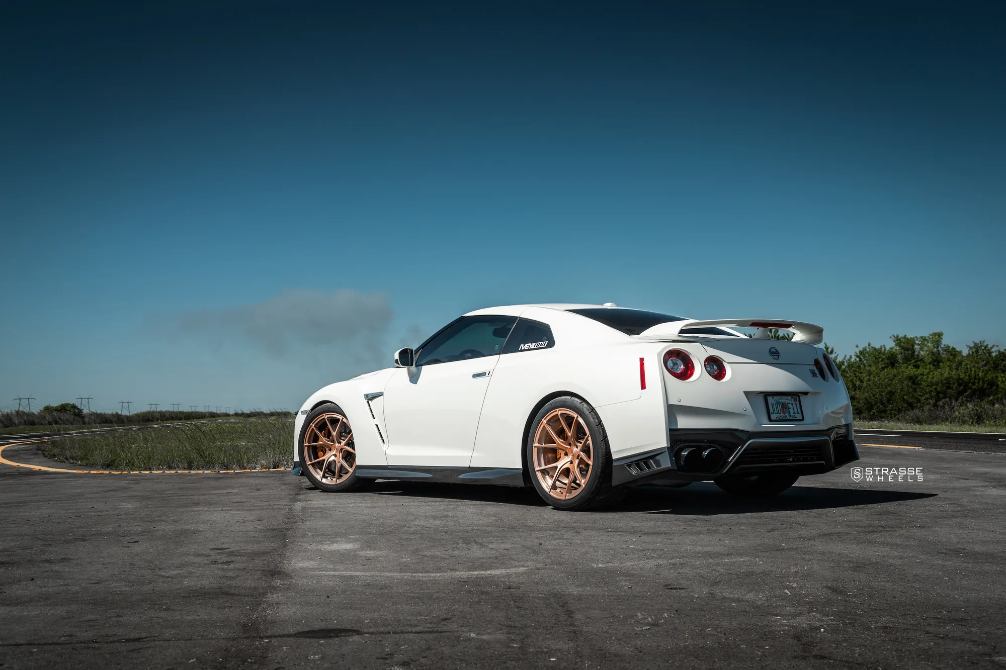 Strasse SM5R Deep Concave Monoblock on Nissan GT-R R35.2, photo 11