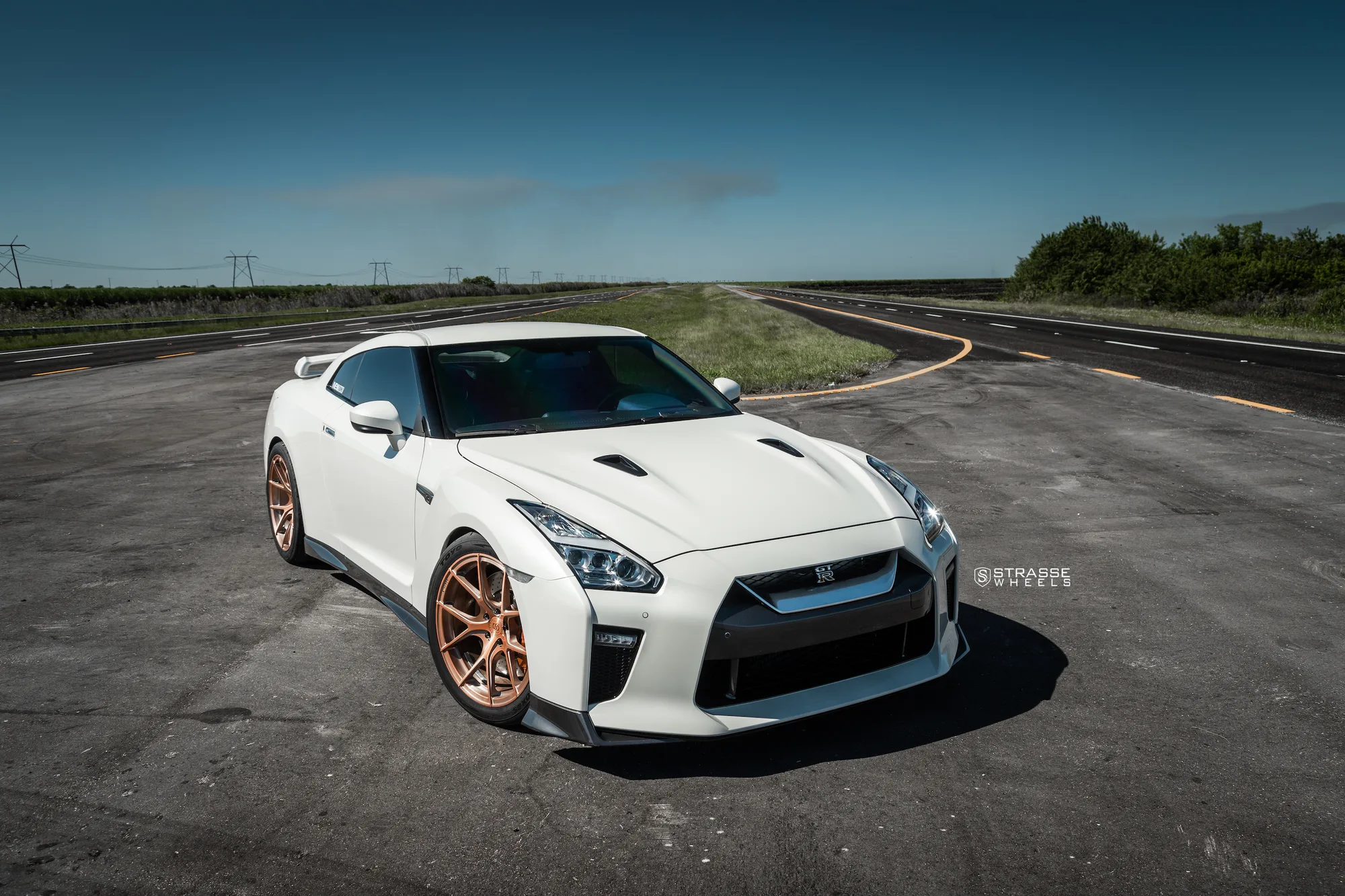 Strasse SM5R Deep Concave Monoblock on Nissan GT-R R35.2, photo 9