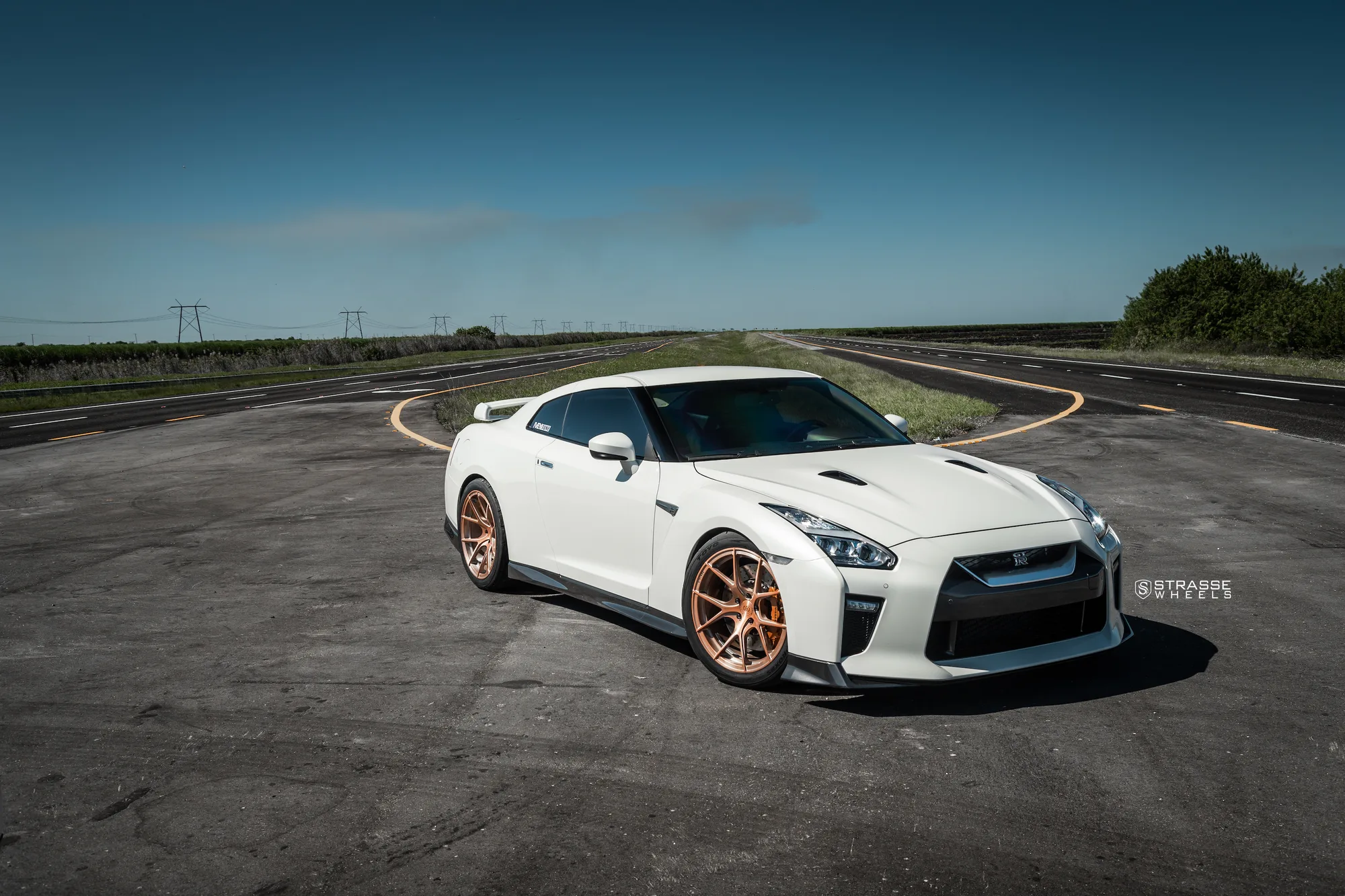Strasse SM5R Deep Concave Monoblock on Nissan GT-R R35.2, photo 2