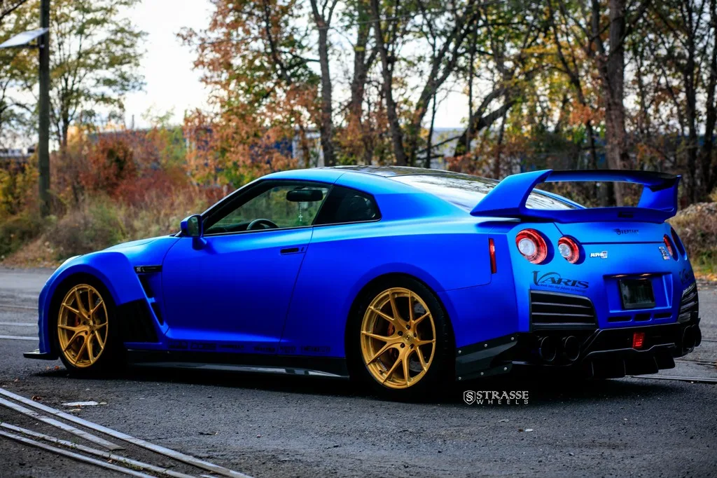 Strasse SM5R Deep Concave Monoblock on Nissan GT-R R35.1, photo 11