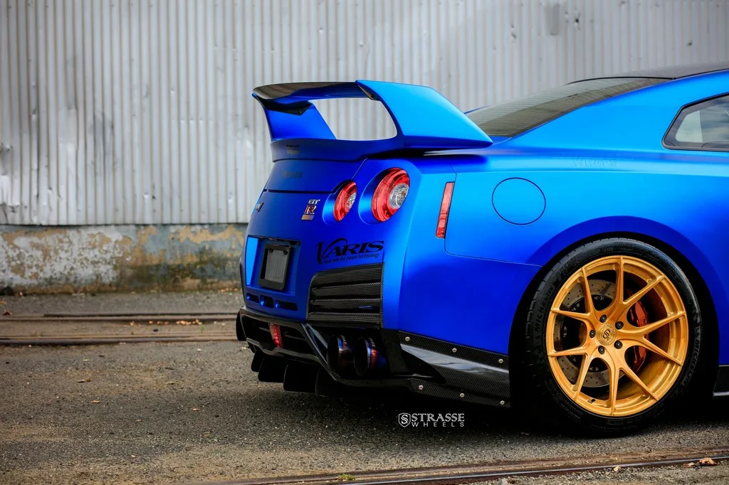 Strasse SM5R Deep Concave Monoblock on Nissan GT-R R35.1, photo 9