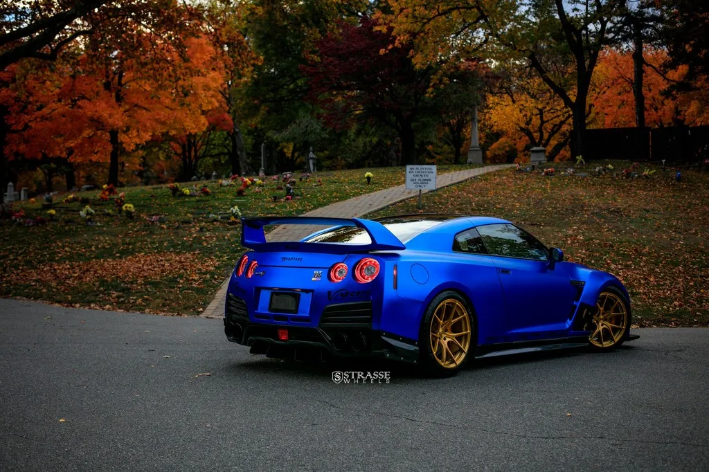 Strasse SM5R Deep Concave Monoblock on Nissan GT-R R35.1, photo 12