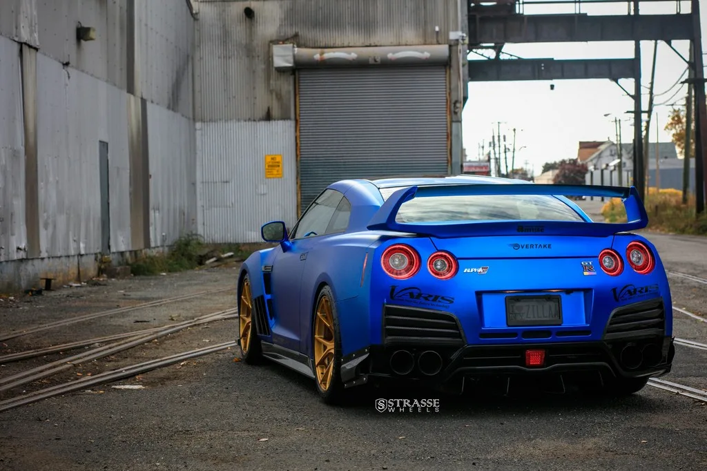 Strasse SM5R Deep Concave Monoblock on Nissan GT-R R35.1, photo 10