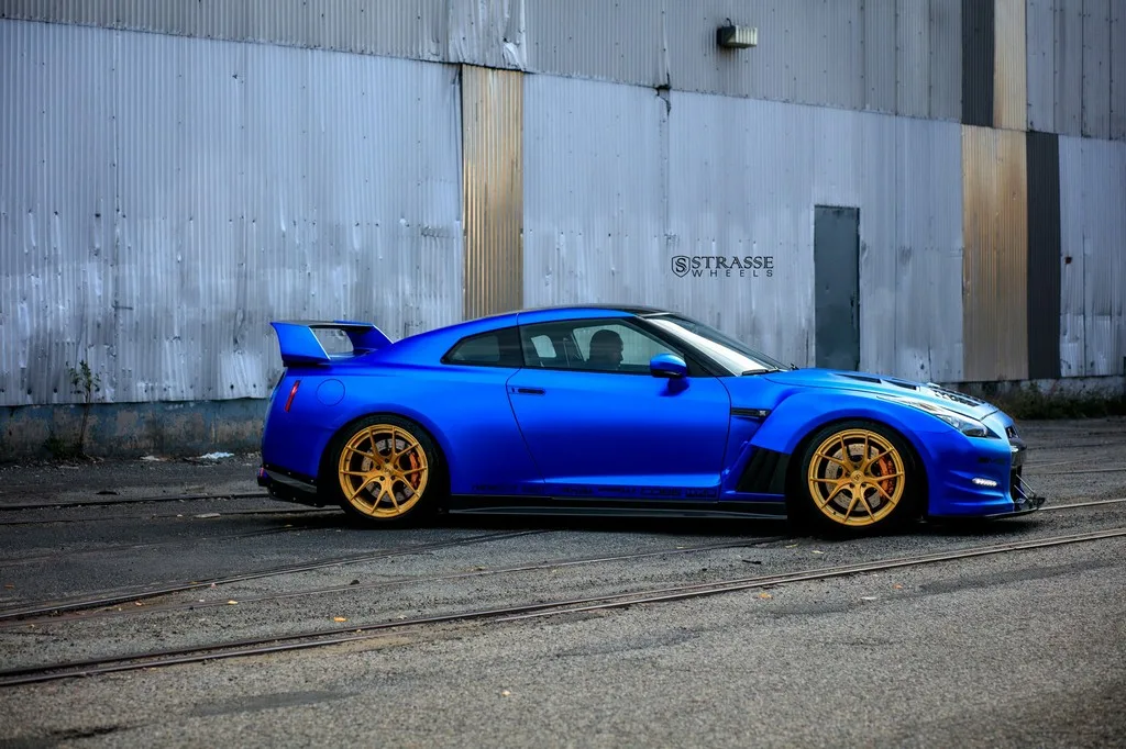 Strasse SM5R Deep Concave Monoblock on Nissan GT-R R35.1, photo 8