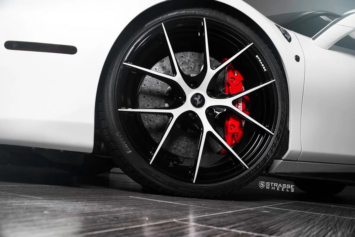 Strasse SM5R Deep Concave Monoblock on Ferrari 488, photo 3