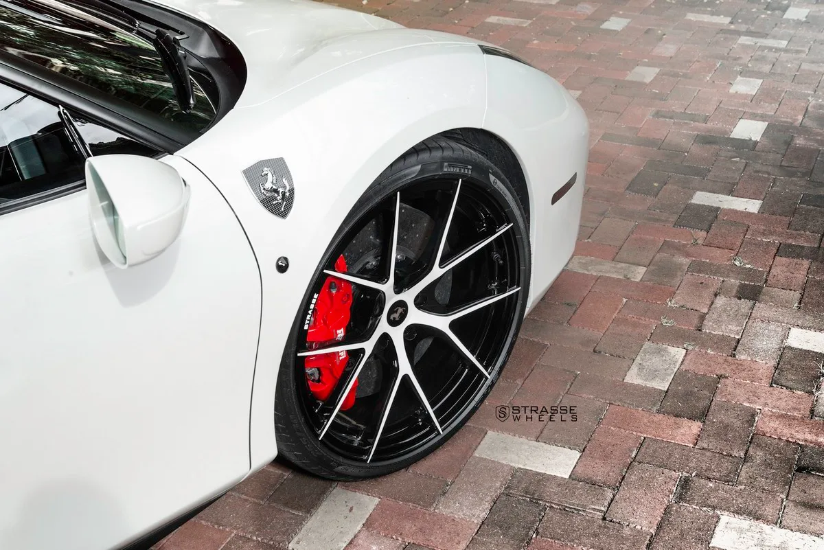 Strasse SM5R Deep Concave Monoblock on Ferrari 488, photo 7