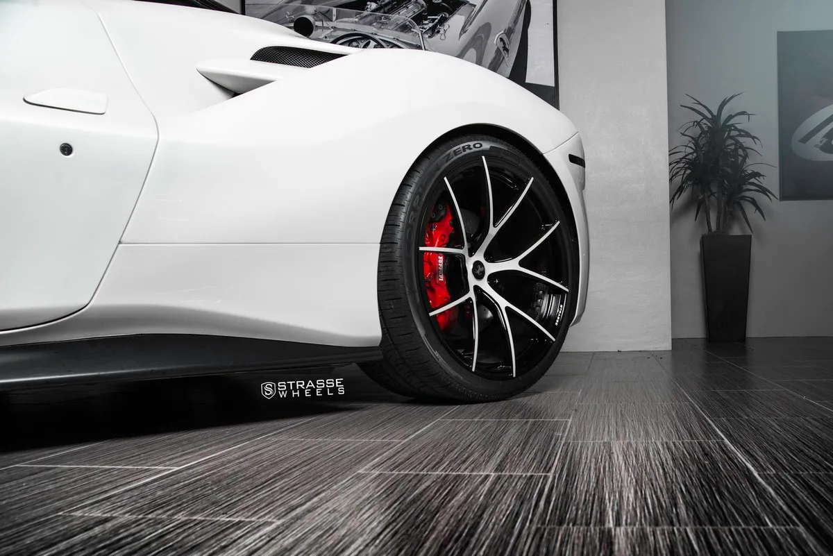 Strasse SM5R Deep Concave Monoblock on Ferrari 488, photo 10