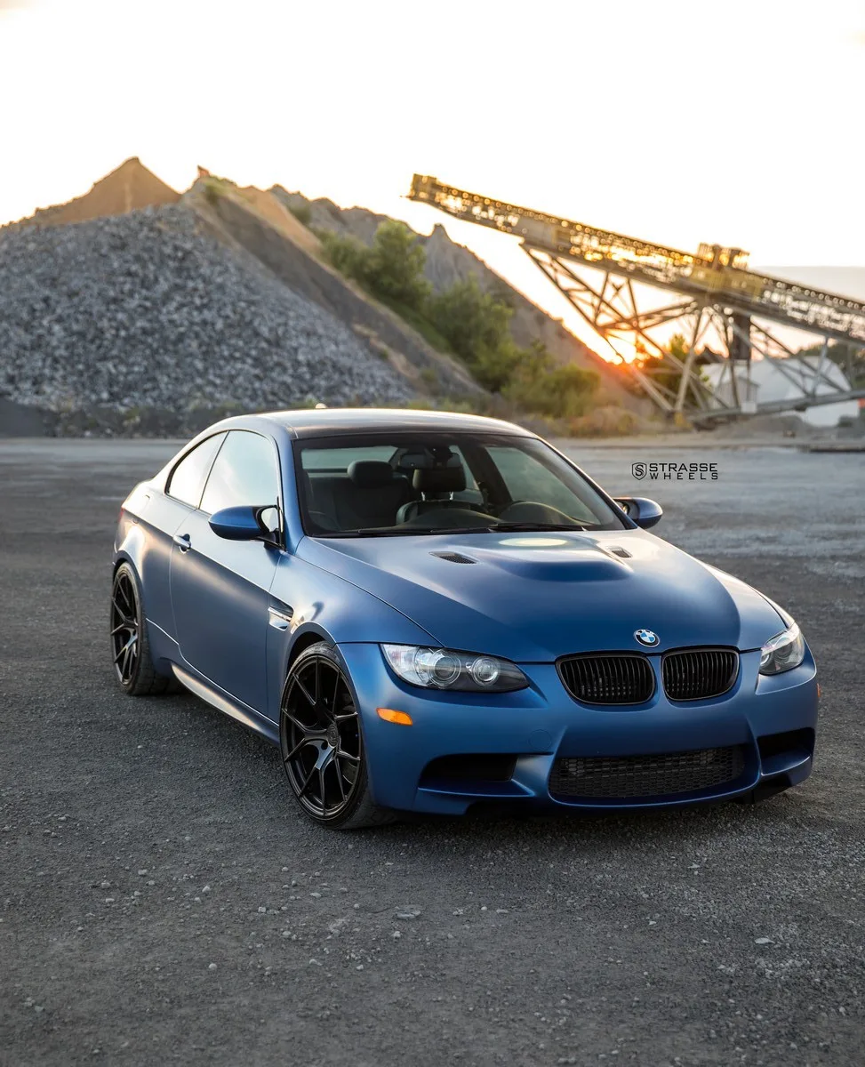 Strasse SM5R Deep Concave Monoblock on BMW M3 E92.1, photo 9
