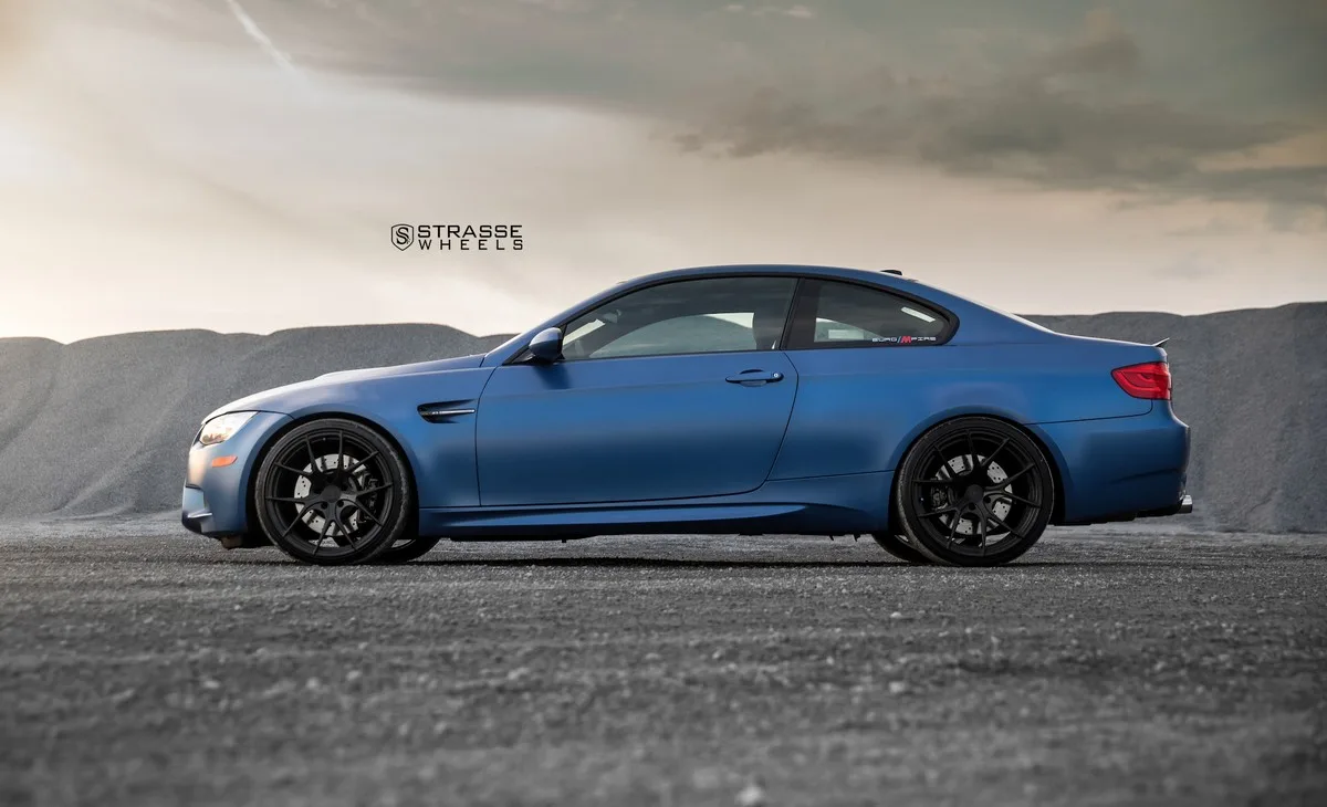 Strasse SM5R Deep Concave Monoblock on BMW M3 E92.1, photo 7