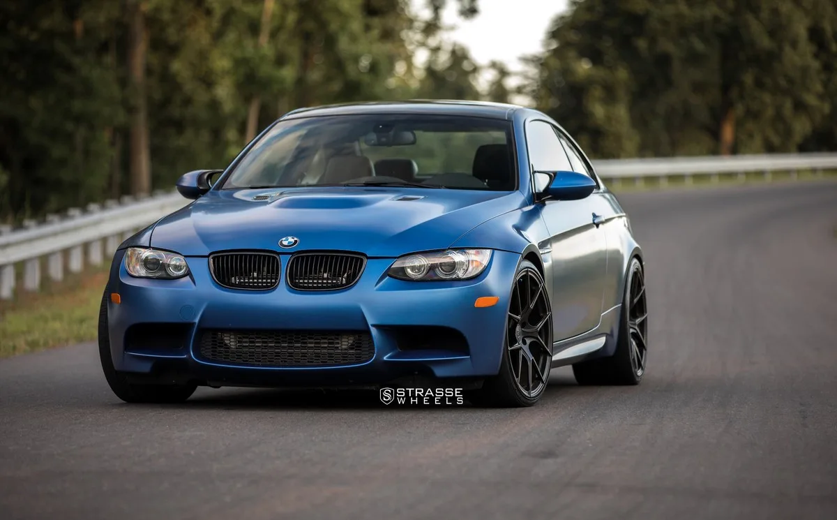 Strasse SM5R Deep Concave Monoblock on BMW M3 E92.1