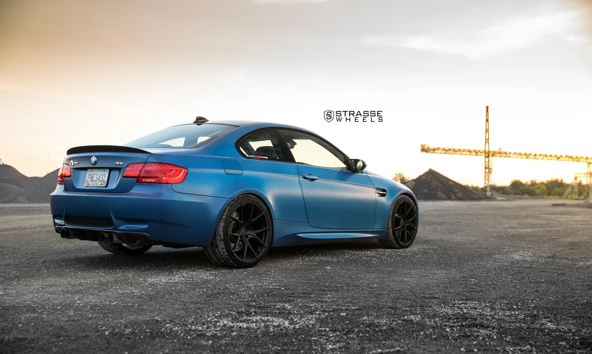 Strasse SM5R Deep Concave Monoblock on BMW M3 E92.1, photo 6