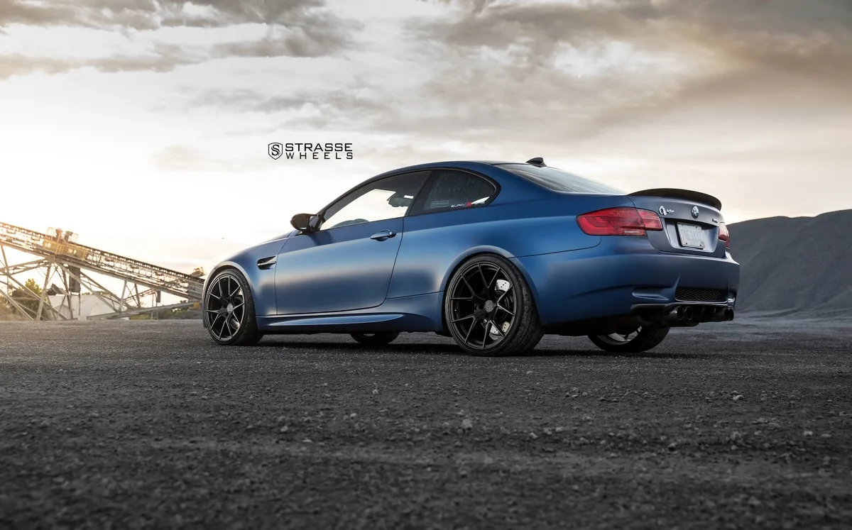 Strasse SM5R Deep Concave Monoblock on BMW M3 E92.1, photo 5