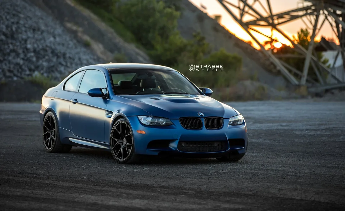 Strasse SM5R Deep Concave Monoblock on BMW M3 E92.1, photo 10