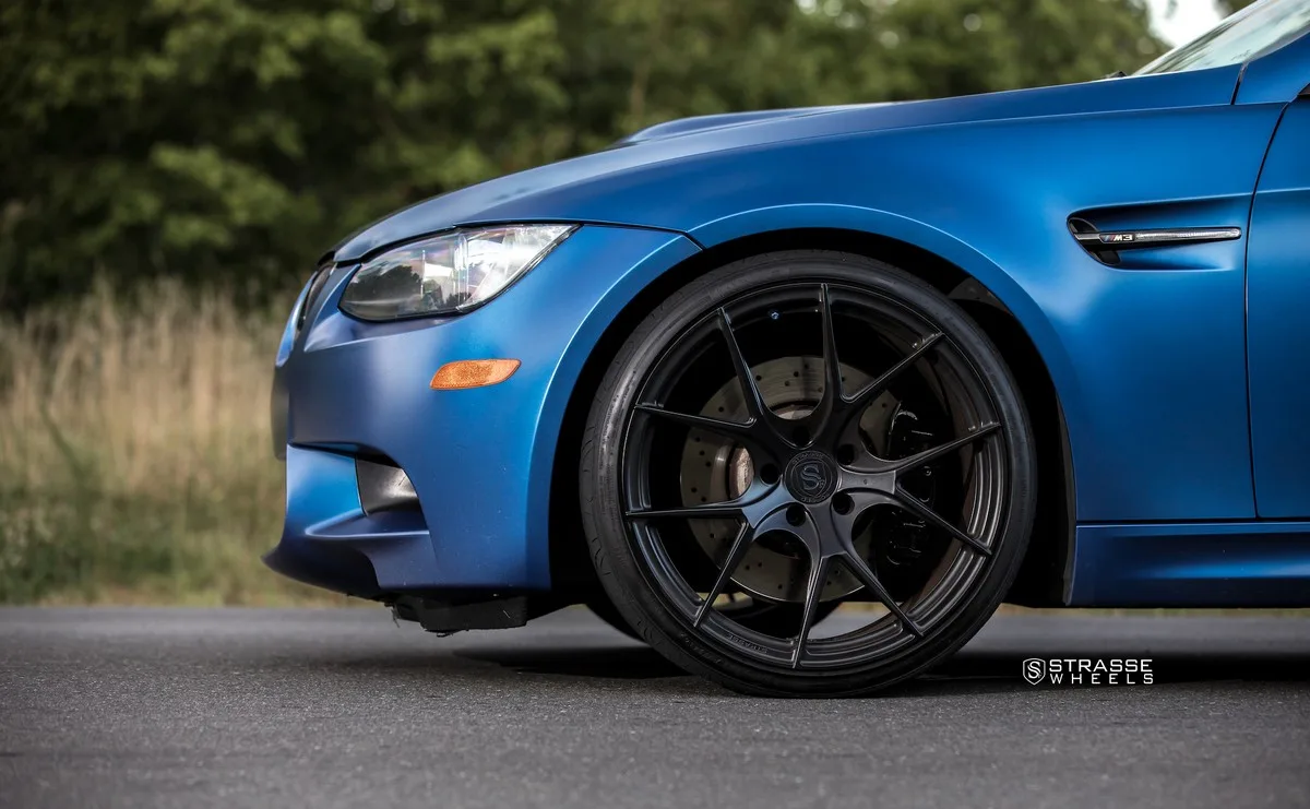Strasse SM5R Deep Concave Monoblock on BMW M3 E92.1, photo 3