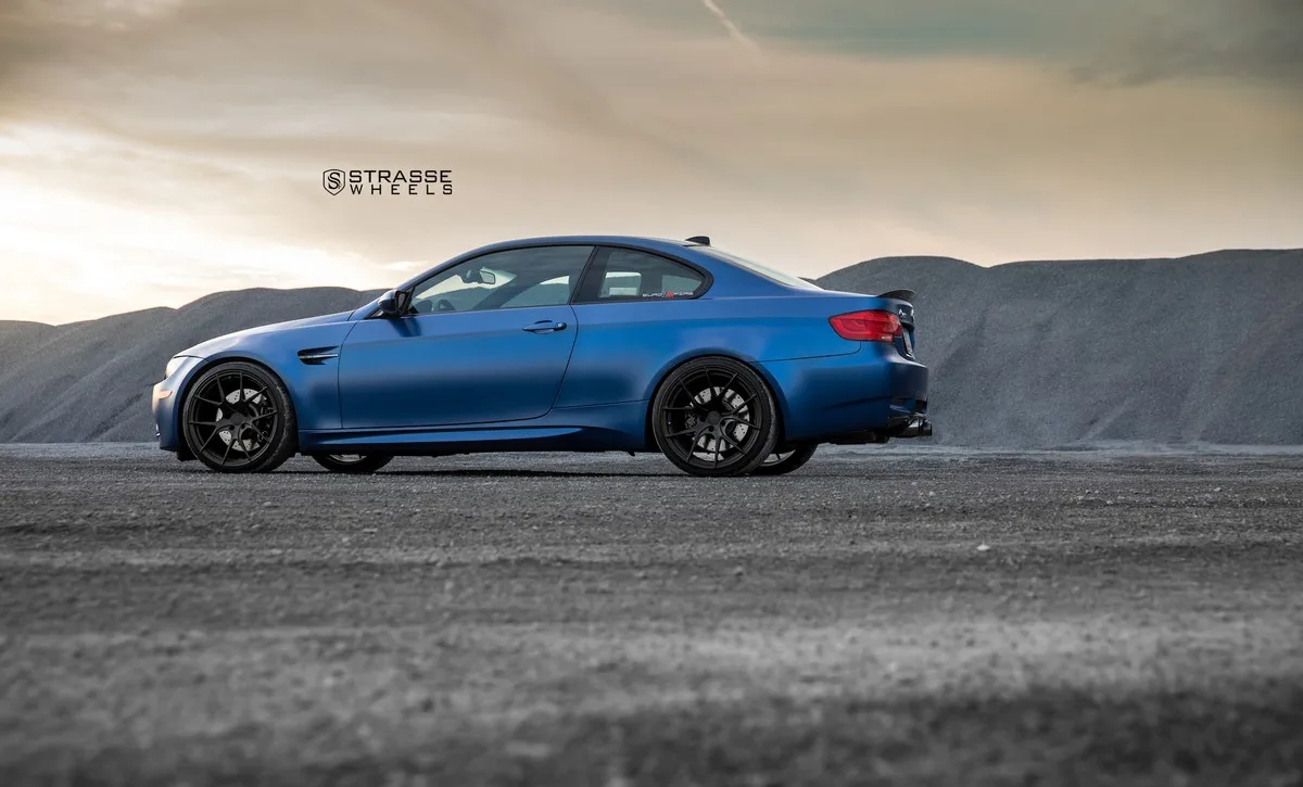 Strasse SM5R Deep Concave Monoblock on BMW M3 E92.1, photo 4