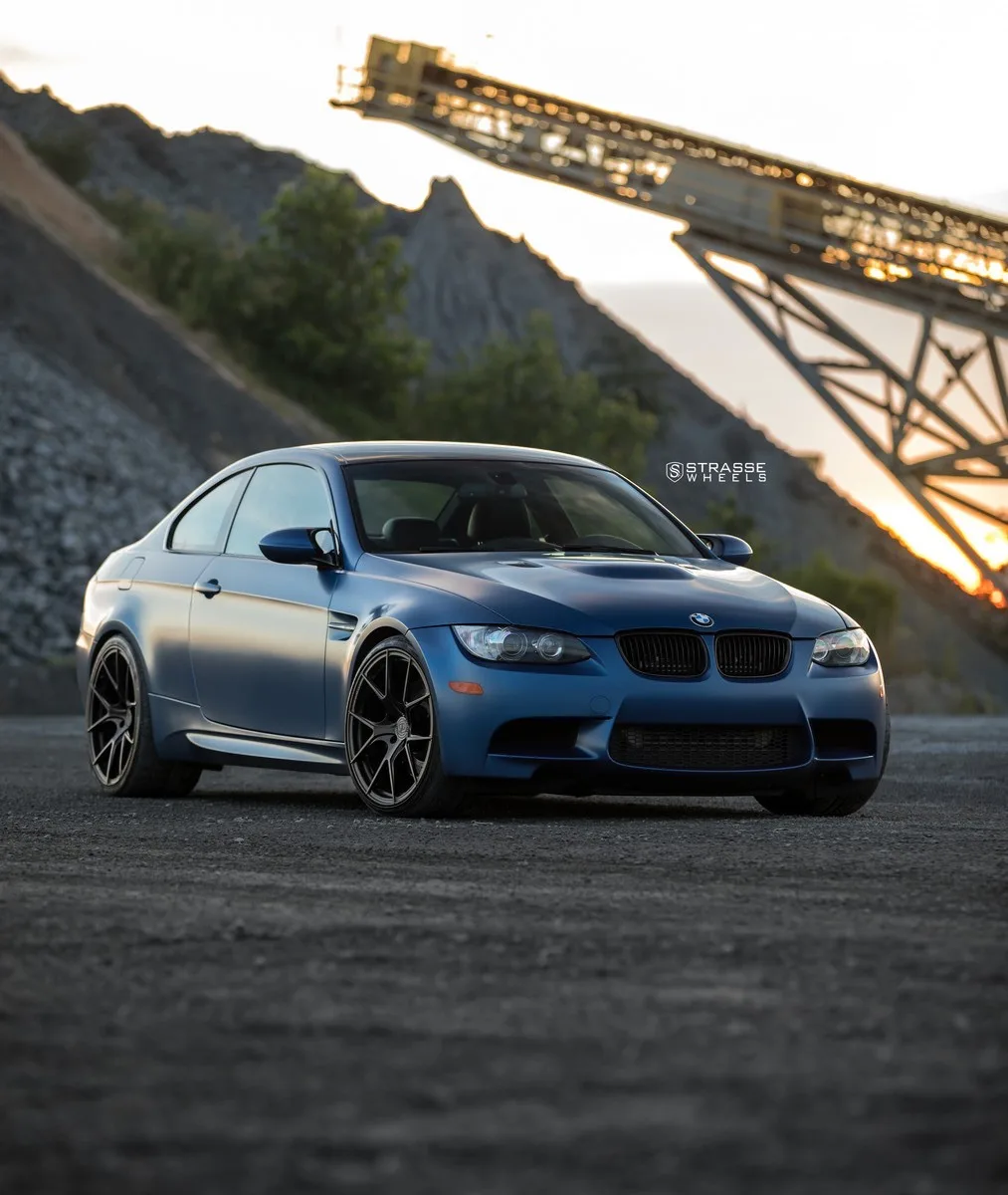 Strasse SM5R Deep Concave Monoblock on BMW M3 E92.1, photo 11
