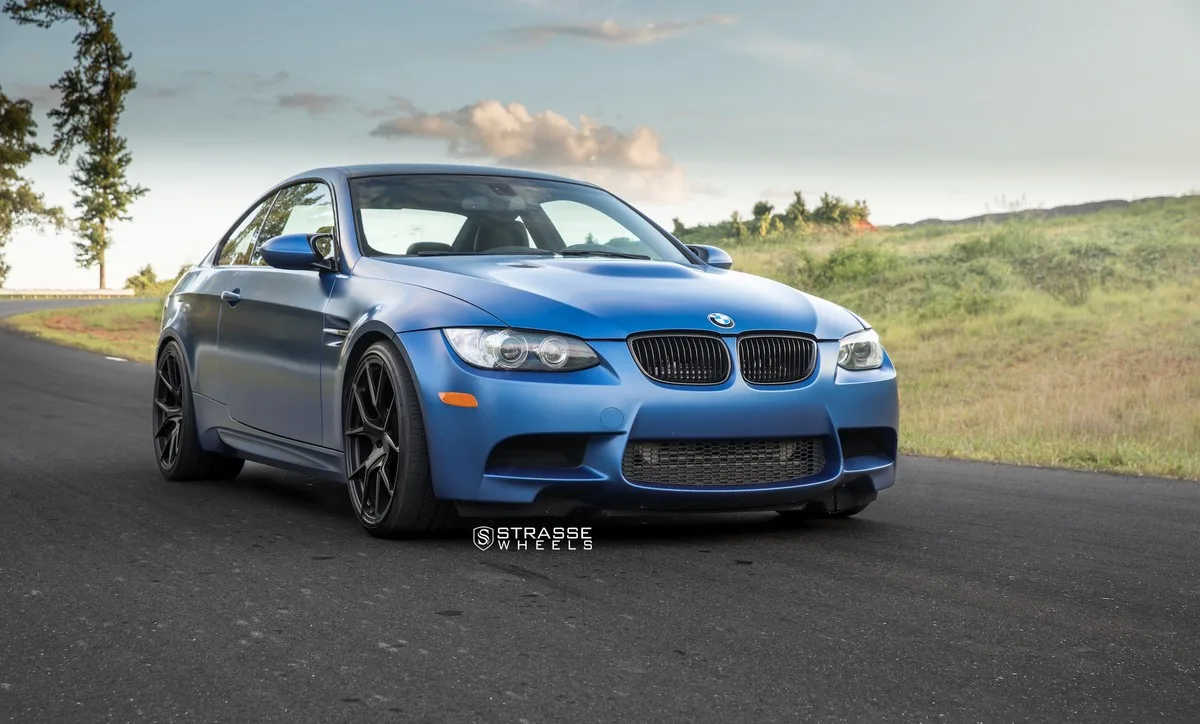 Strasse SM5R Deep Concave Monoblock on BMW M3 E92.1, photo 2