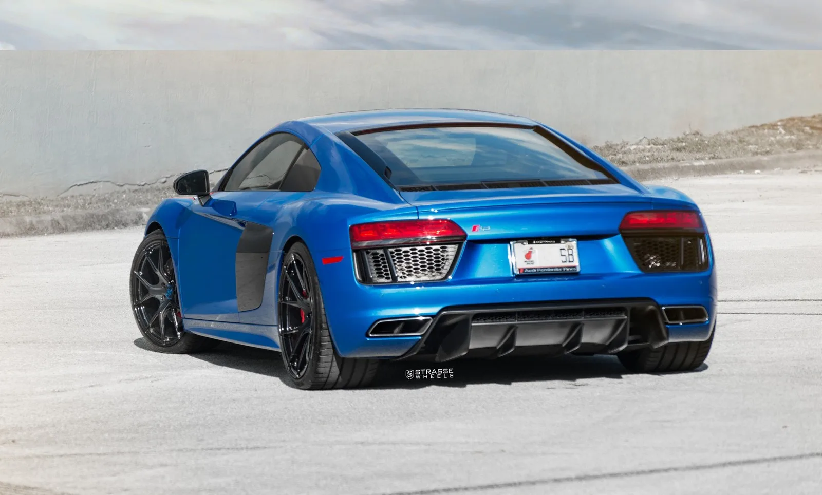 Strasse SM5R Deep Concave Monoblocks on Audi R8 Type 4S.1, photo 9