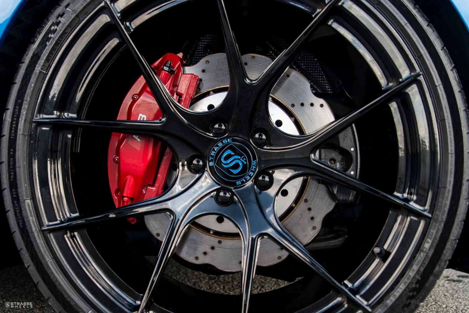 Strasse SM5R Deep Concave Monoblocks on Audi R8 Type 4S.1, photo 10
