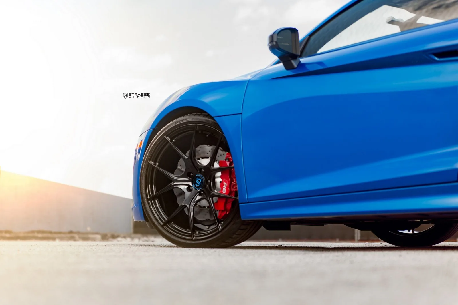 Strasse SM5R Deep Concave Monoblocks on Audi R8 Type 4S.1, photo 3