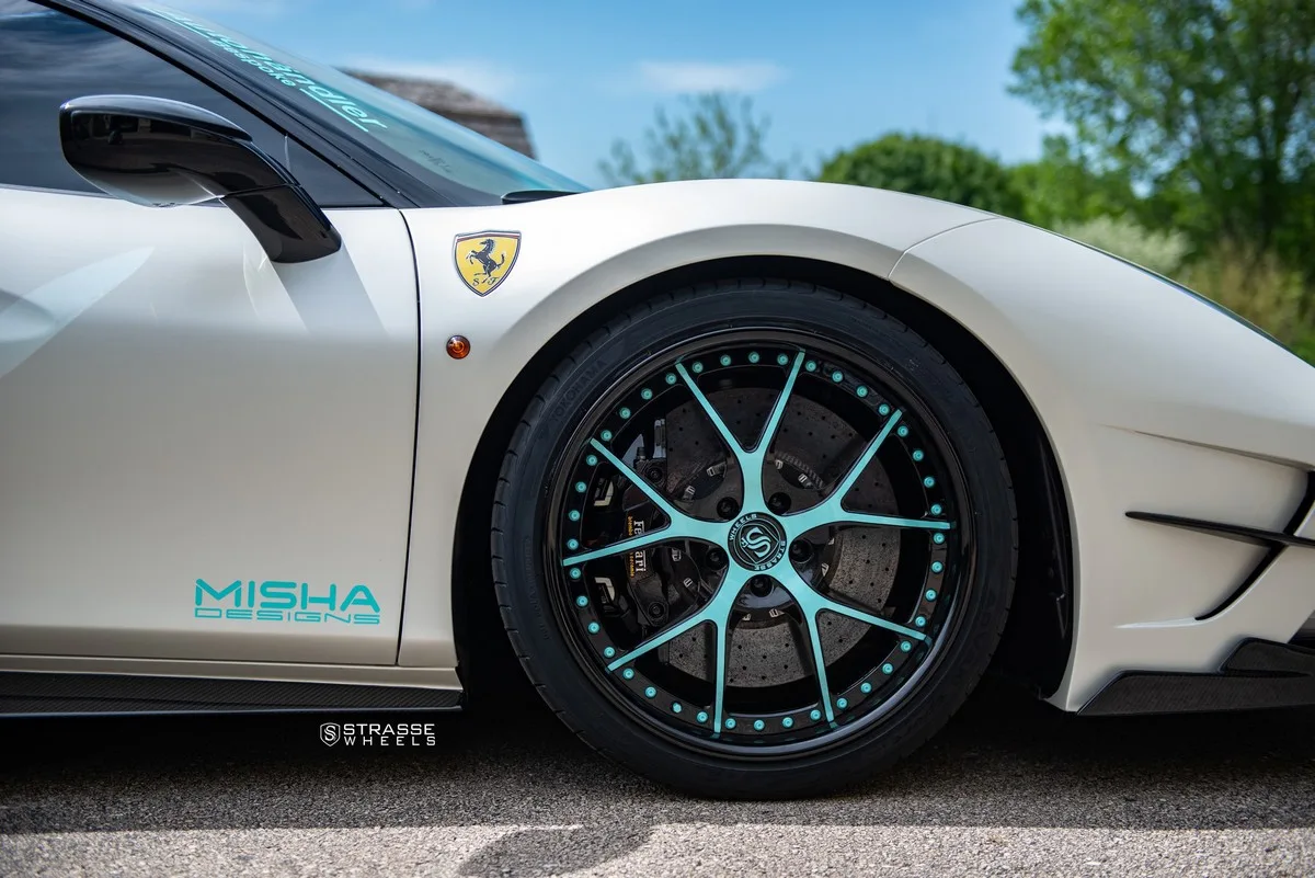 Strasse SM5R Signature Series on Ferrari 488, photo 8