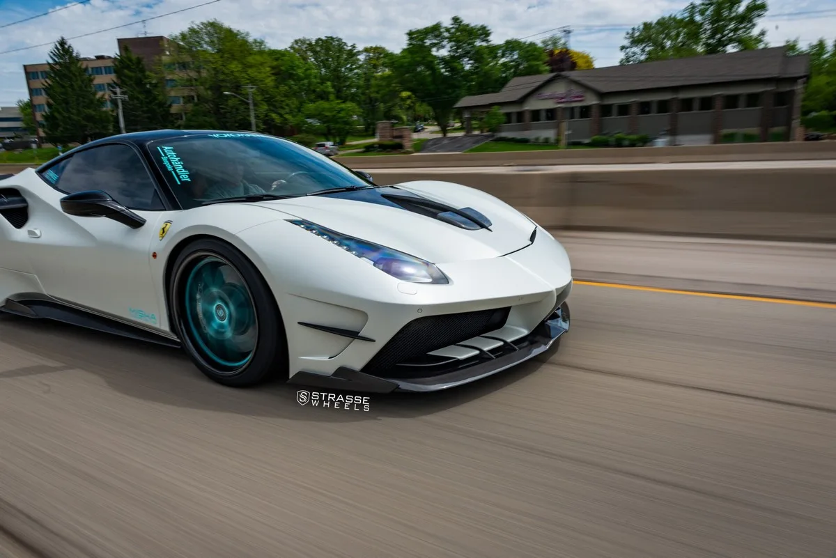Strasse SM5R Signature Series on Ferrari 488, photo 5