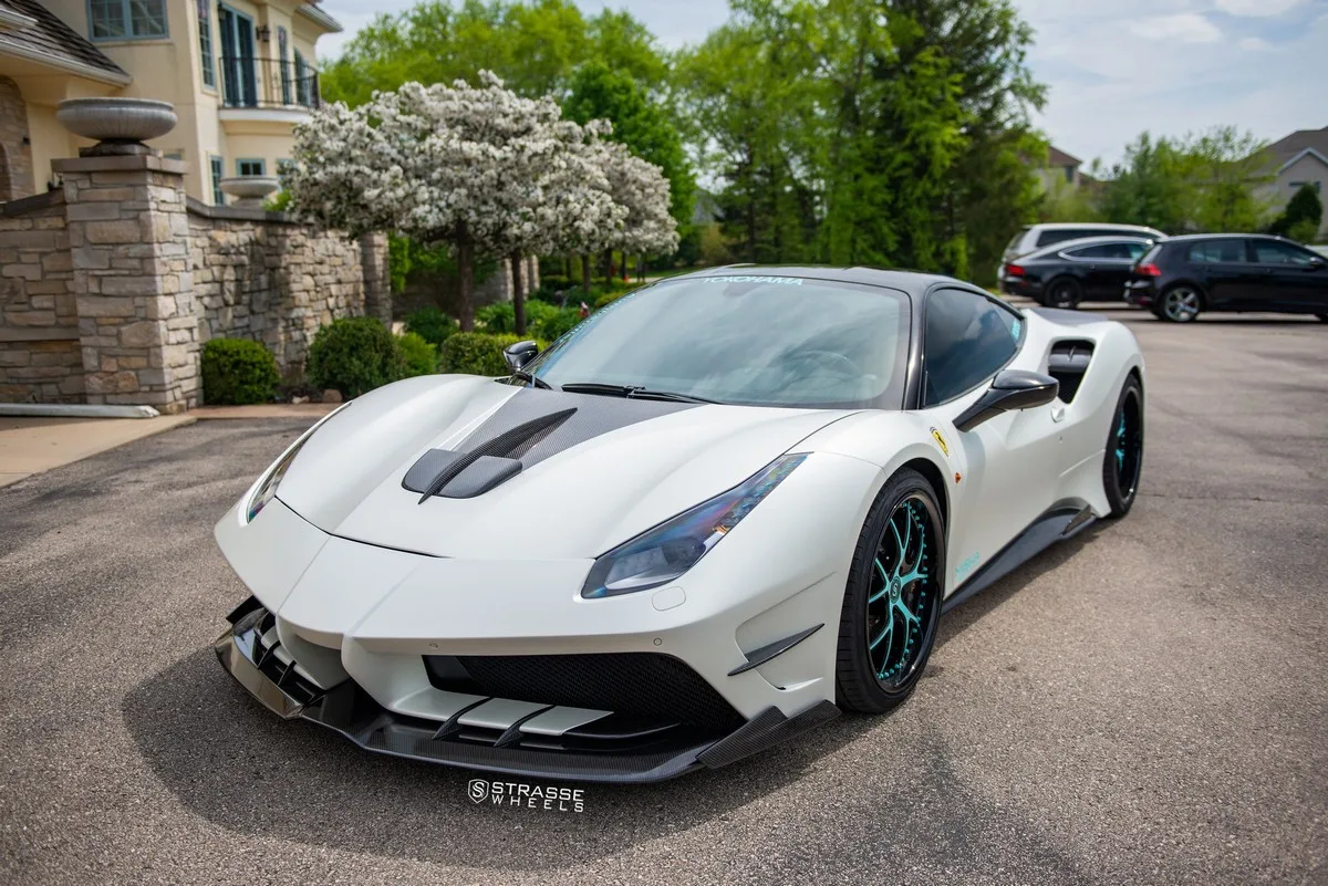 Strasse SM5R Signature Series on Ferrari 488, photo 9