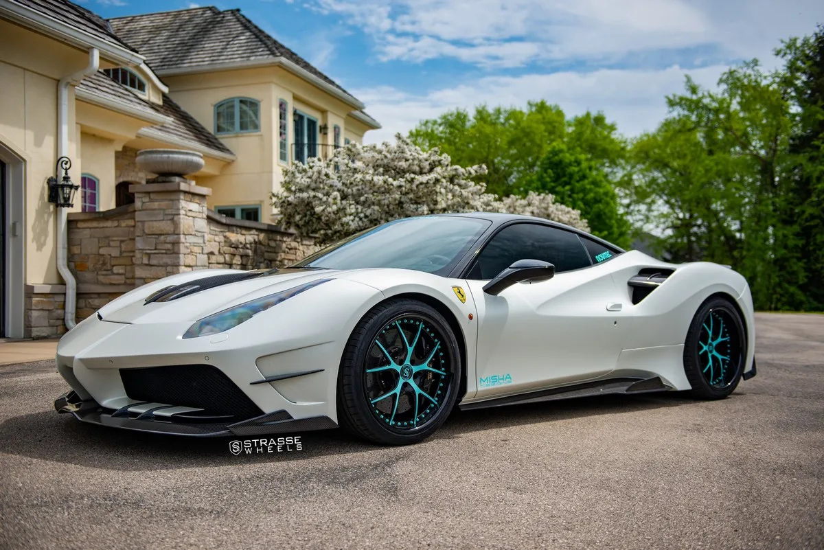 Strasse SM5R Signature Series on Ferrari 488, photo 10