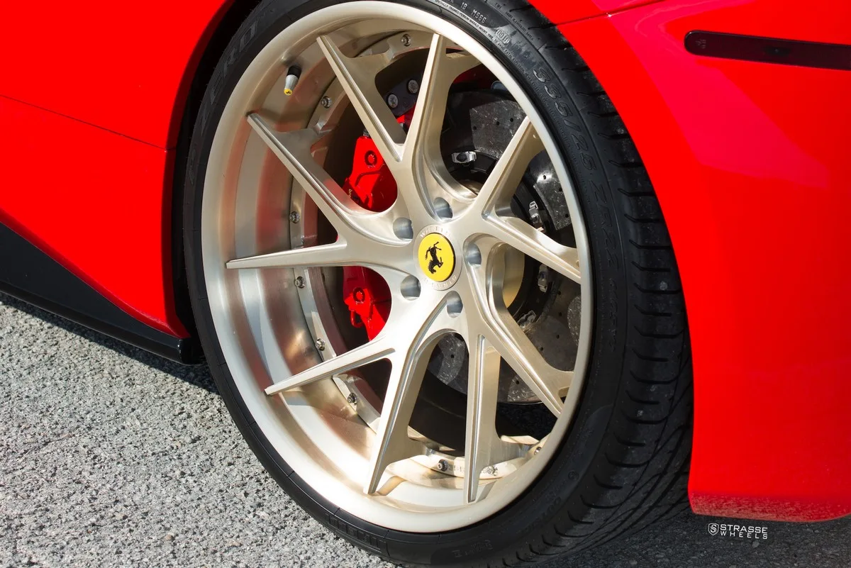 Strasse SM5RT Deep Concave FS on Ferrari 488, photo 9
