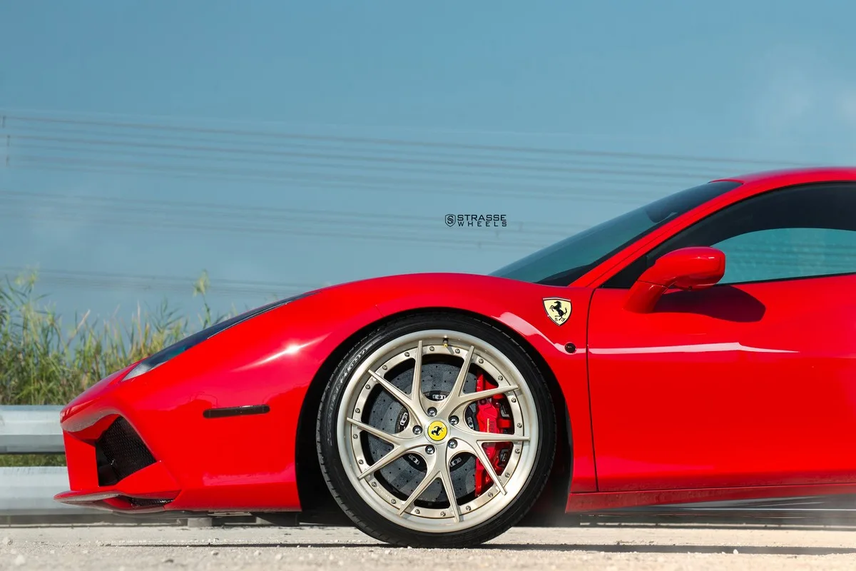 Strasse SM5RT Deep Concave FS on Ferrari 488, photo 3