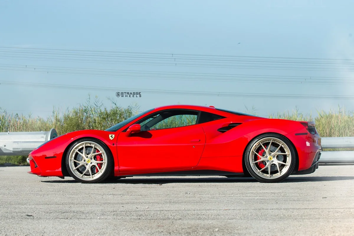 Strasse SM5RT Deep Concave FS on Ferrari 488, photo 5