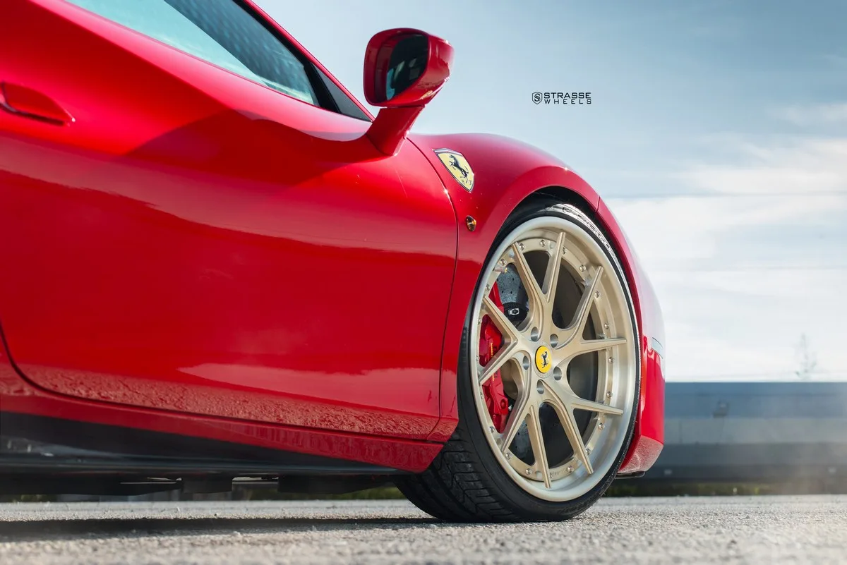 Strasse SM5RT Deep Concave FS on Ferrari 488, photo 4