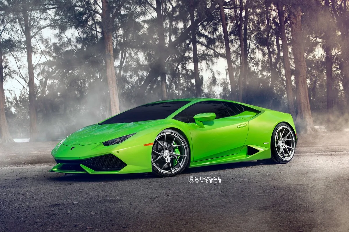 Strasse SM5RT Deep Concave Monoblock on Lamborghini Huracan (2014), photo 2