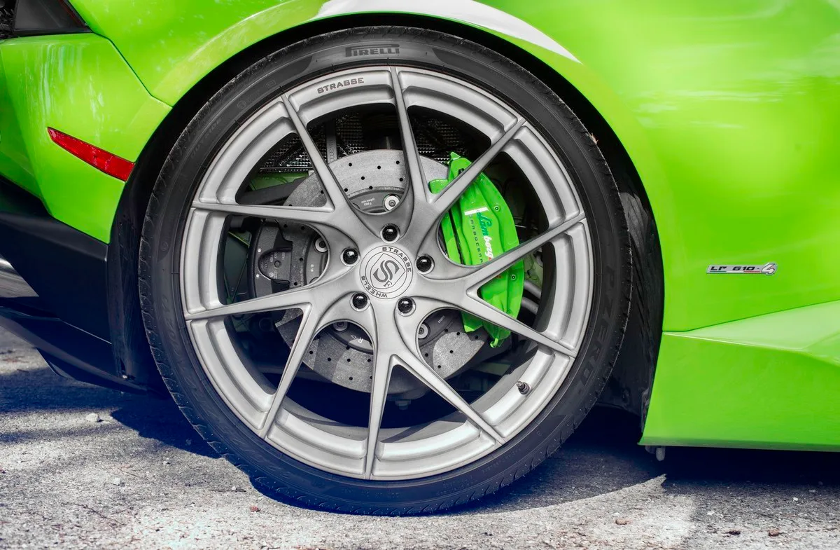 Strasse SM5RT Deep Concave Monoblock on Lamborghini Huracan (2014), photo 12