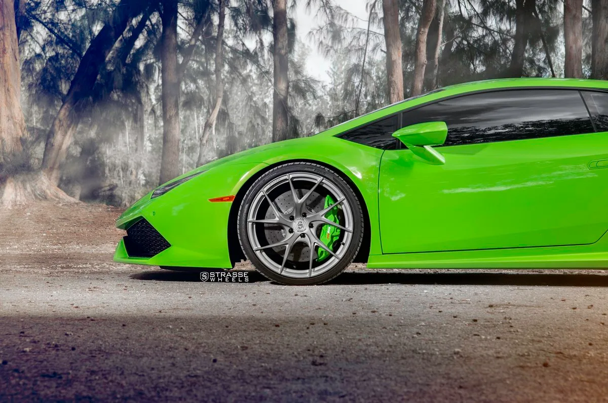 Strasse SM5RT Deep Concave Monoblock on Lamborghini Huracan (2014), photo 5