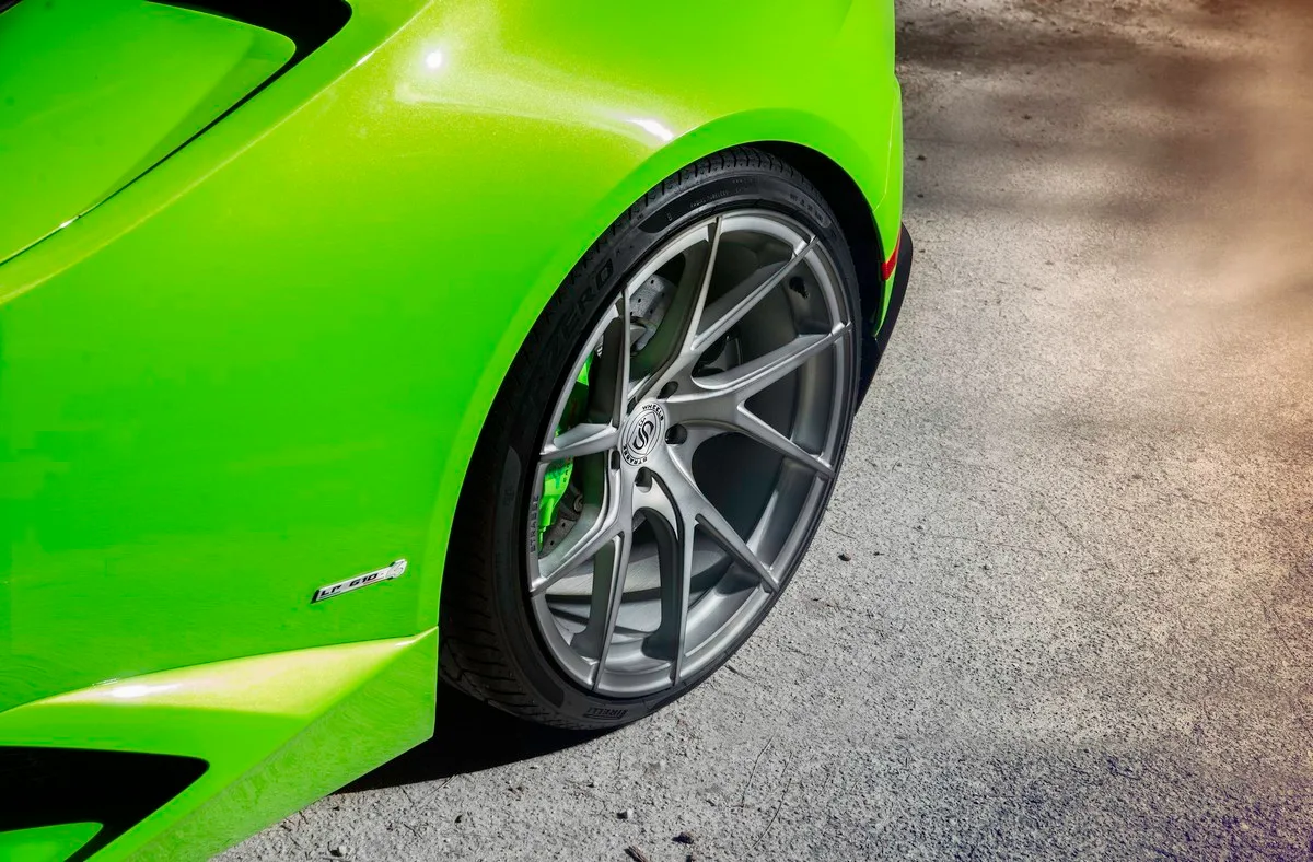 Strasse SM5RT Deep Concave Monoblock on Lamborghini Huracan (2014), photo 10
