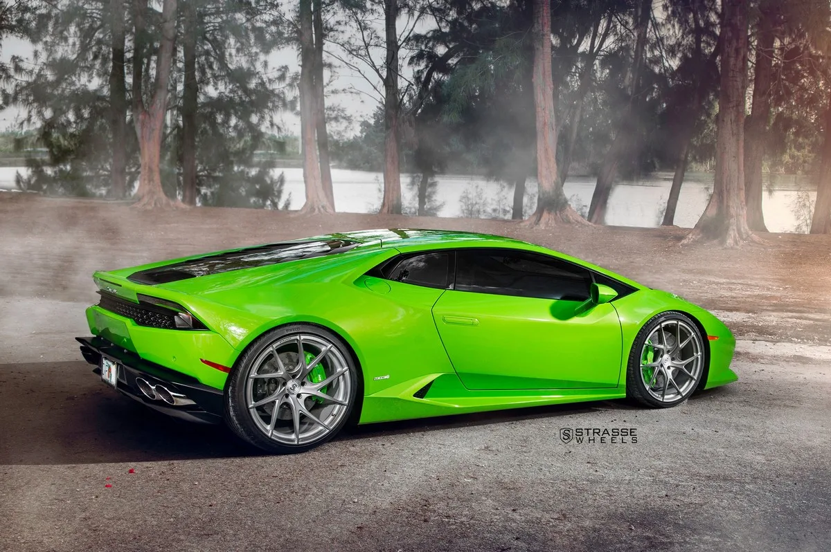 Strasse SM5RT Deep Concave Monoblock on Lamborghini Huracan (2014), photo 7