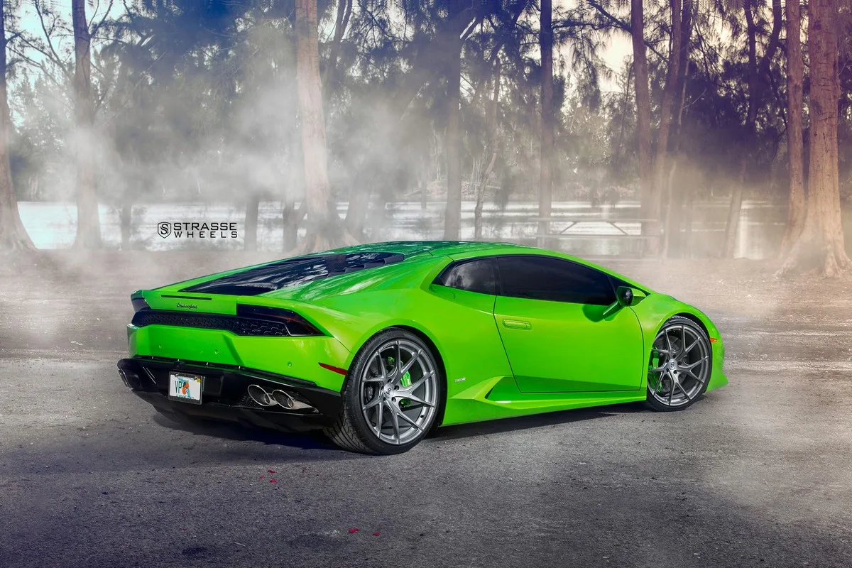 Strasse SM5RT Deep Concave Monoblock on Lamborghini Huracan (2014), photo 6