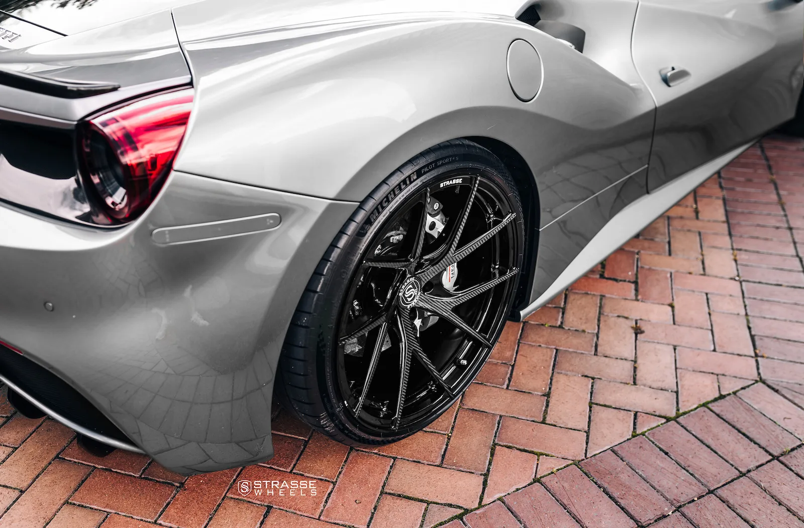 Strasse SM5RT Deep Concave Monoblock on Ferrari 488, photo 10